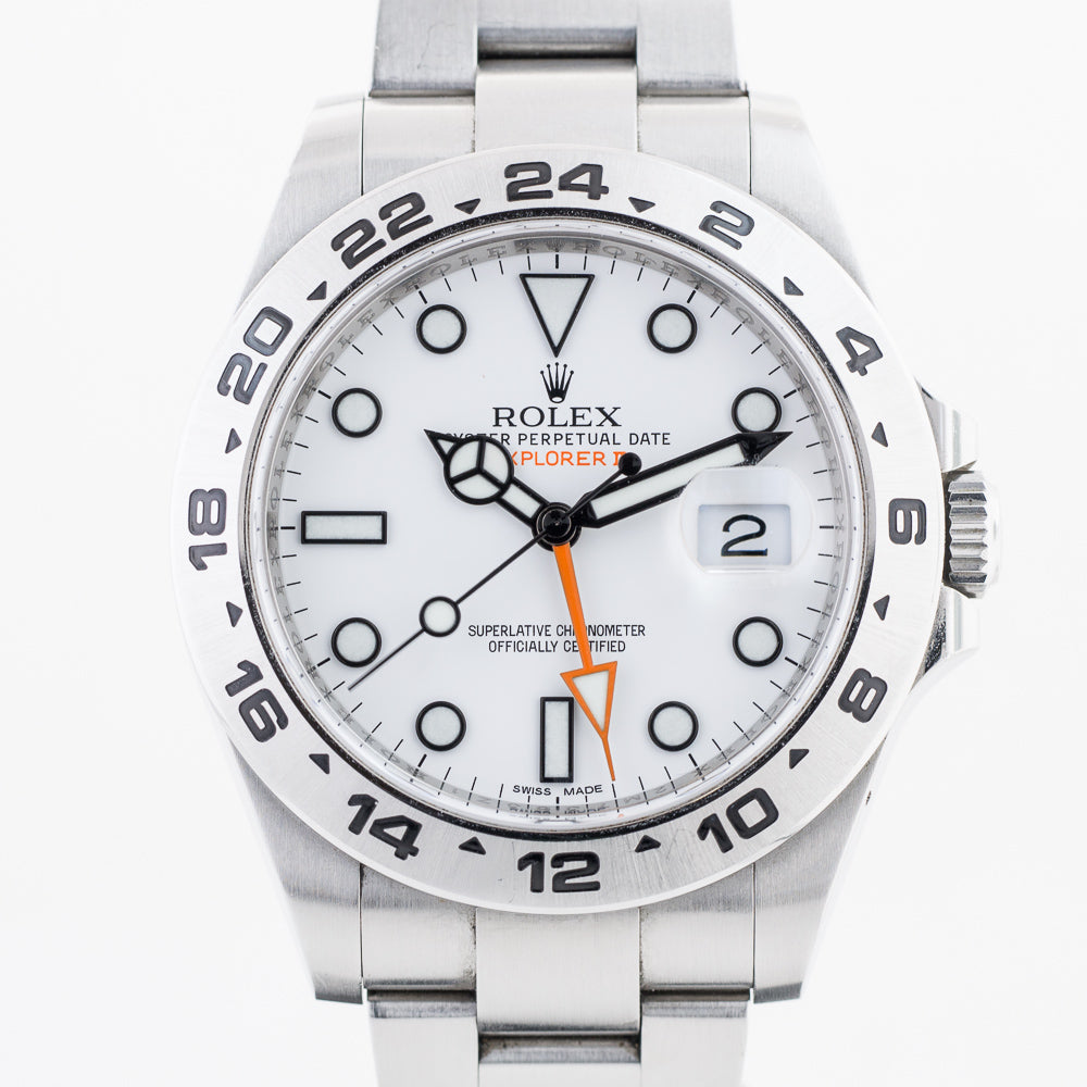 explorer 2 rolex white