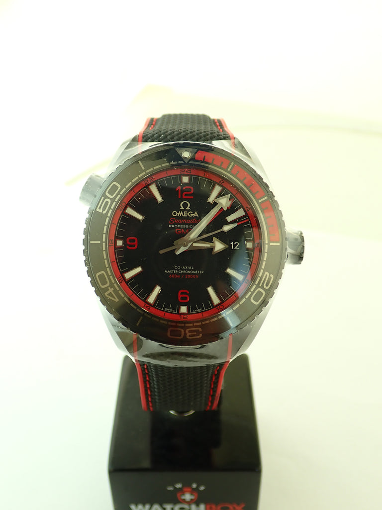 Omega Planet Ocean Deep Black Ceramic GMT